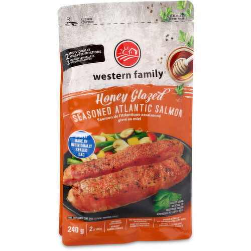 Western Family - Honey Glazed Salmon Portions