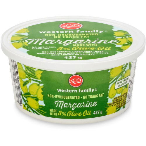 Western Family - Non-Hydrogenated Margarine Made with Olive Oil