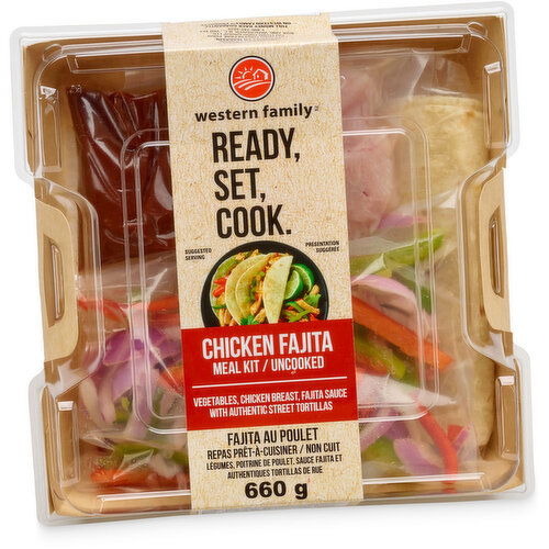 Western Family - Chicken Fajita Meal Kit