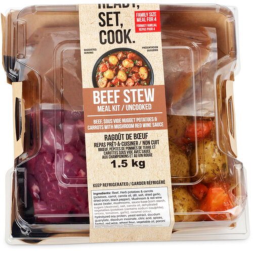 Western Family - Beef Stew Meal Kit