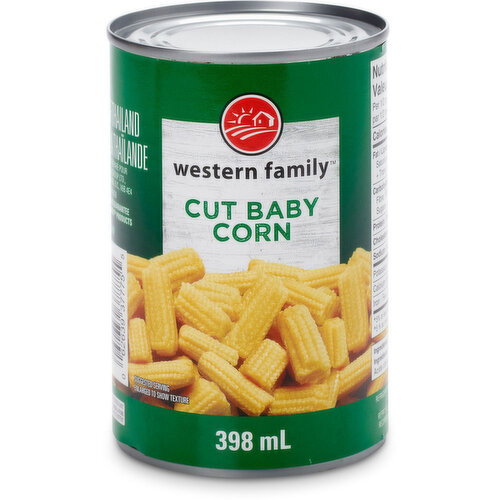 Western Family - Cut Baby Corn