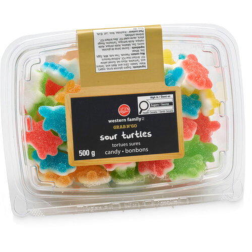 Western Family - Grab N Go Sour Turtles Tub
