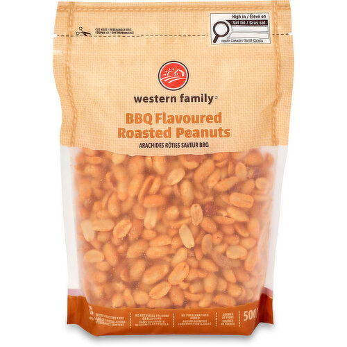 Western Family - BBQ Flavoured Roasted Peanuts