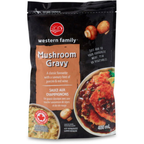 Western Family - Mushroom Gravy Simmer Sauce