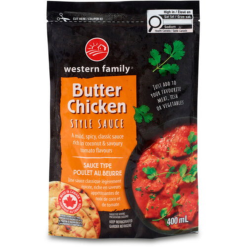 Western Family - Butter Chicken Style Simmer Sauce
