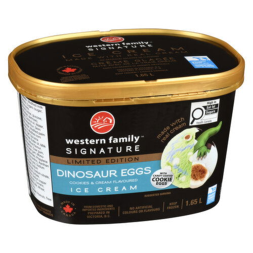 Western Family - Signature Dinosaur Eggs Ice Cream - Limited Edition