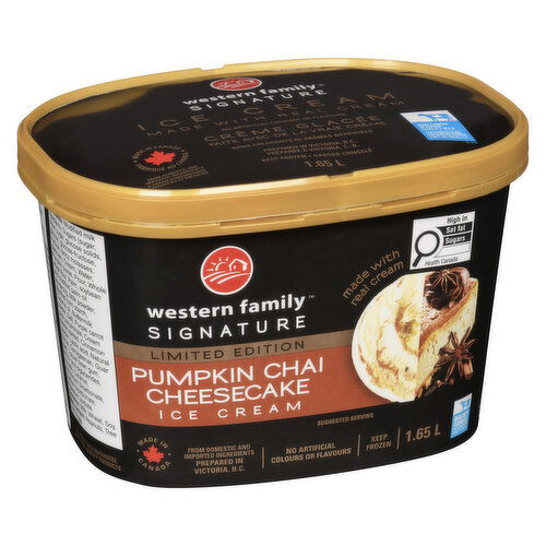 Western Family - Signature Pumpkin Chai Ice Cream Limited Edition