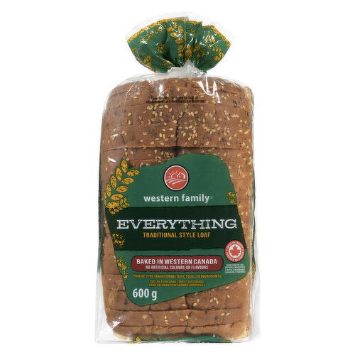 Western Family - Everything White Bread 600g