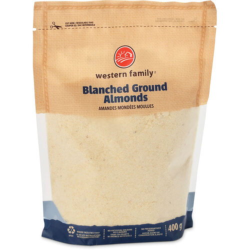 Western Family - Almonds Blanched Ground