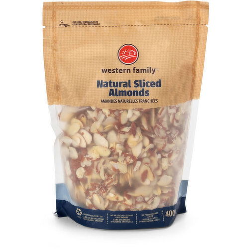 Western Family - Almonds Natural Sliced