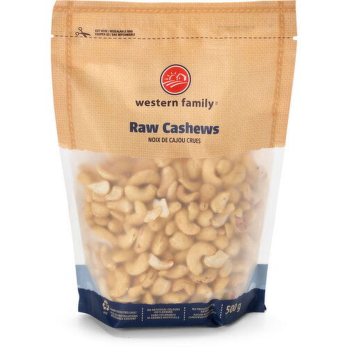 Western Family - Cashews Raw