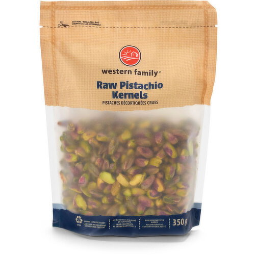 Western Family - Raw Pistachio Kernels