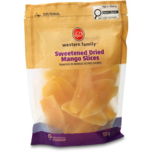 Western Family - Dried Mango Slices