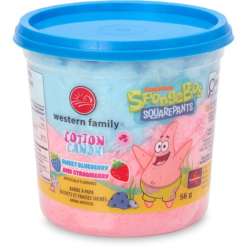 Western Family - Cotton Candy Sponge Bob, Sweet Blueberry and Strawberry