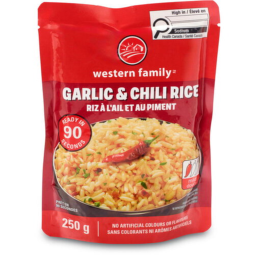 Western Family - Garlic & Chili Rice