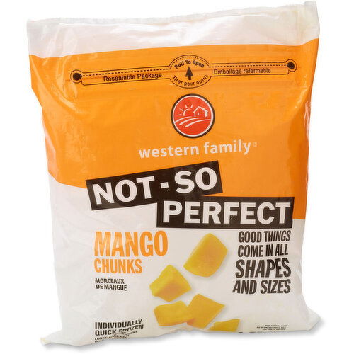 Western Family - Not-So Perfect Mango Chunks