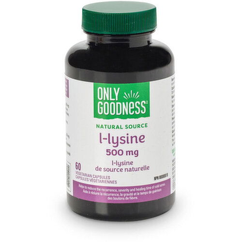 Only Goodness - L-Lysine 500 mg