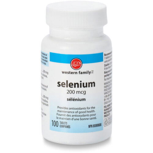 Western Family - Selenium 200 mcg