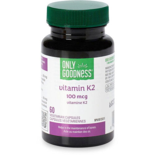 Only Goodness - ONLY GOODNESS K2 100MCG