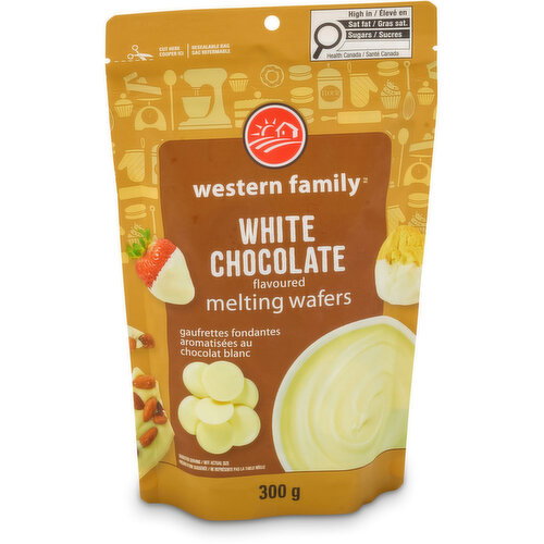 Western Family - White Chocolate Melting Wafers