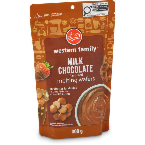 Western Family - Milk Chocolate Flavoured Wafers