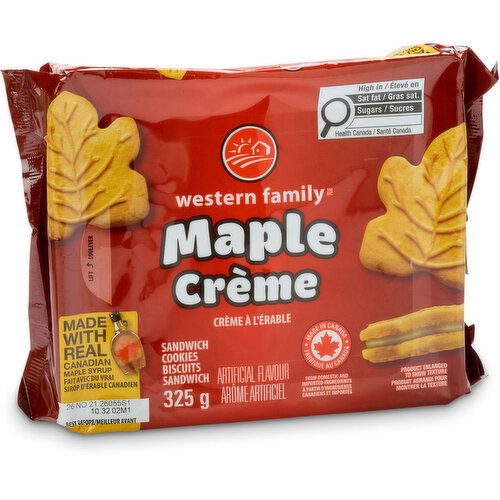 Western Family - Maple Creme Cookie