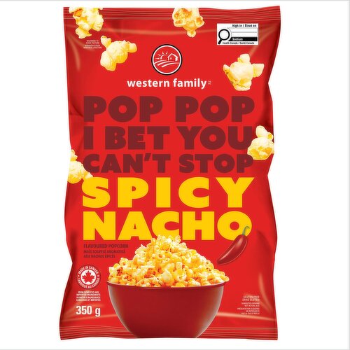 Western Family - Spicy Nacho Popcorn