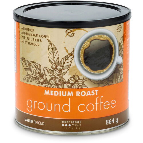 Value Priced - Coffee Medium Roast Ground