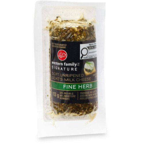 Western Family - Soft Unripened Goat's Milk Cheese with Fine Herbs