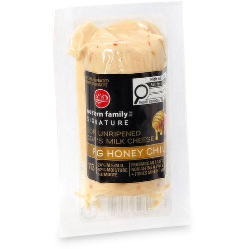 Western Family - Soft Unripened Goat's Milk Cheese with Figs, Chili, and Honey