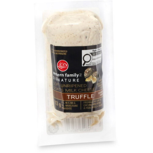 Western Family - Soft Unripened Goat's Milk Cheese with Truffle Seasoning