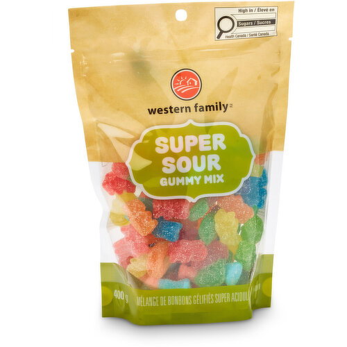 Western Family - Super Sour Gummy Mix