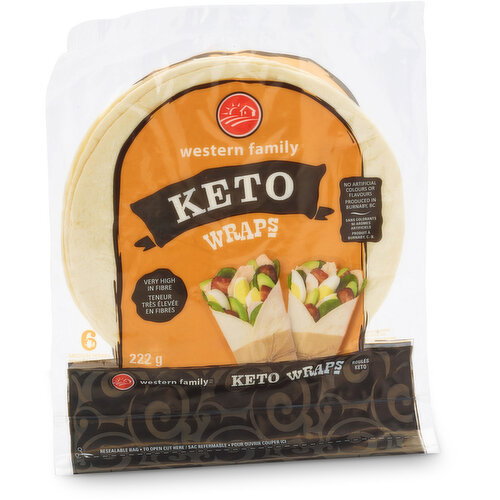 Western Family - Tortilla Keto Original, 6 Pack