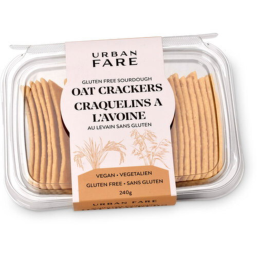 Urban Fare - Sourdough Oat Crackers