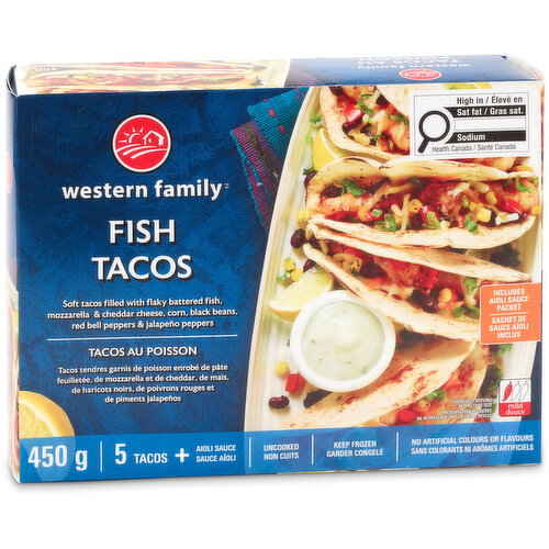 Western Family - Fish Tacos