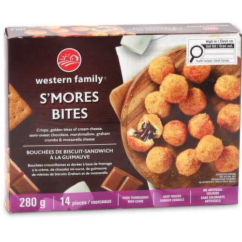 Western Family - Smores Bites, 14 Pieces