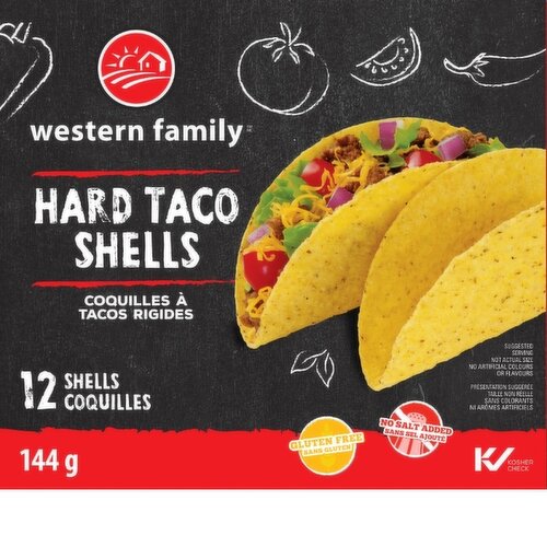Western Family - Hard Taco Shells