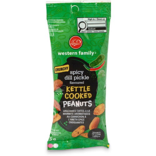 Western Family - Kettle Cooked Spicy Dill Pickle Peanuts