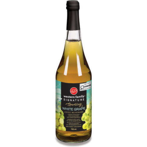 Western Family - Signature Sparkling White Grape Juice
