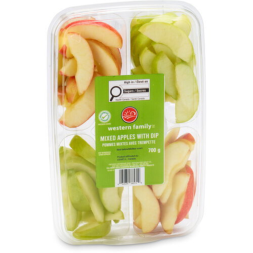 Western Family - Mixed Apples with Dip