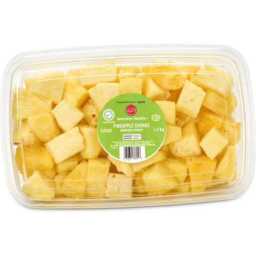 Western Family - Pineapple Chunks