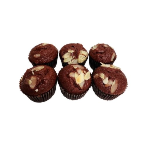Bake Shop - Red Velvet Mini Muffin Cake, 6 Pieces