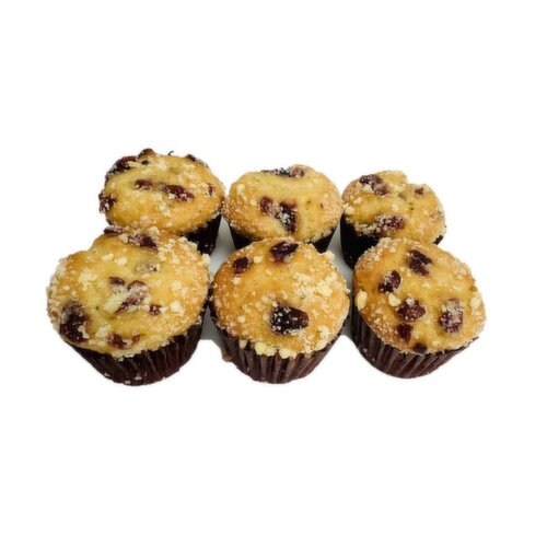 Bake Shop - Cranberry Mini Muffin Cake, 6 Pieces
