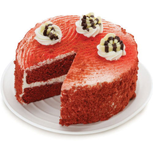 Bake Shop - Red Velvet  2 Layer Cake - 6 Inch