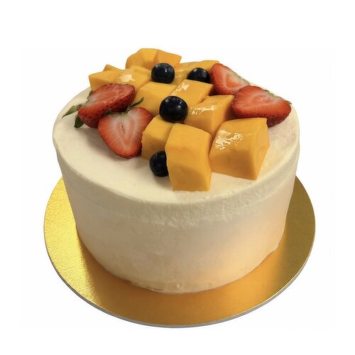 PriceSmart Foods - Mango Cream Cake, 6 Inch