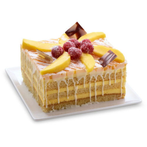 Original Cakerie - Mango Mousse Cake 6In