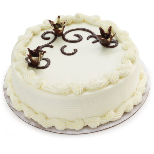Frozen - White Swirl Occasion Cake