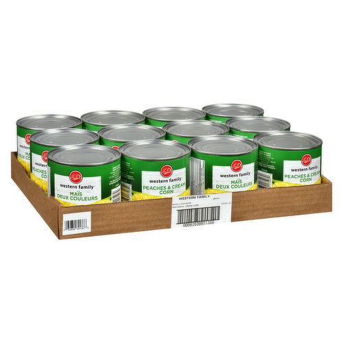 Western Family - Peaches & Cream Whole Kernal Corn