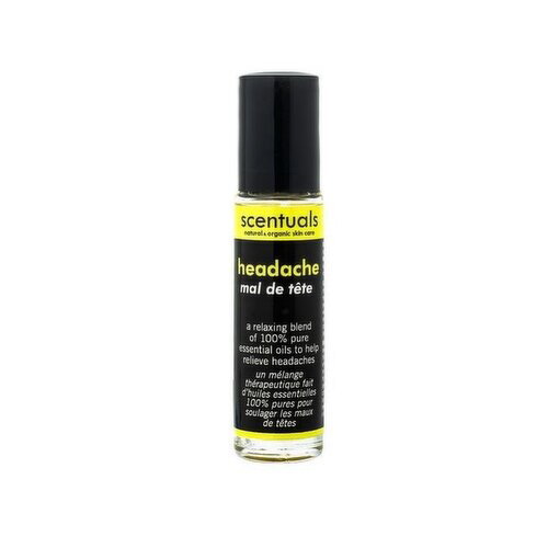 Scentuals - Aromatherapy Roll On, Headache