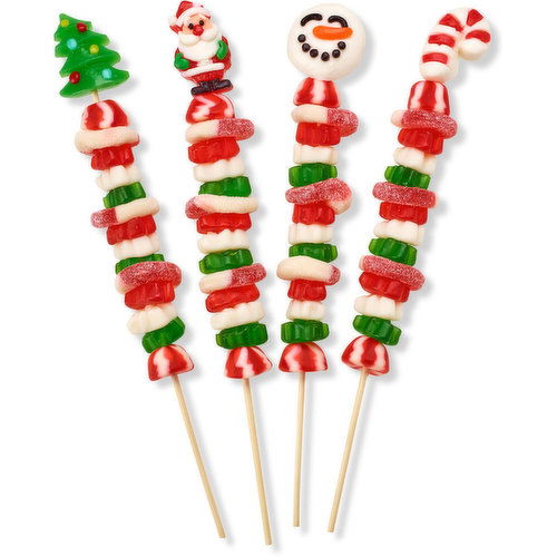 Allison's - Candy - Christmas Jumbo Gummy Candy Kabobs